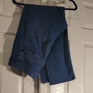 Old Navy Dark Blue Ankle Jeans